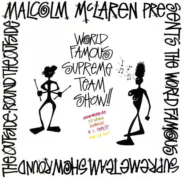 Malcolm McLaren Presents World's Famous Supreme Team : Round The Outside! Round The Outside! (CD, Album)