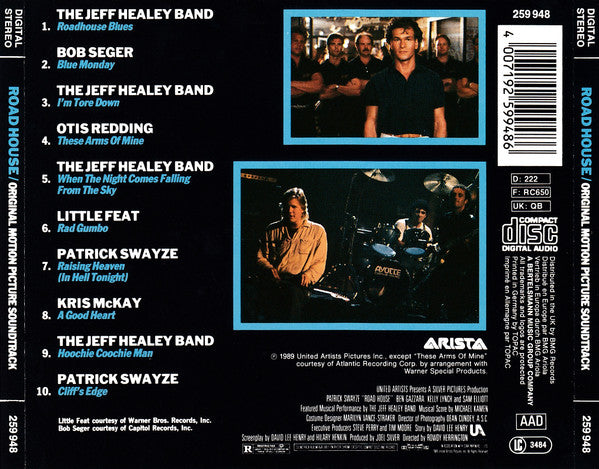 Various : Road House (The Original Motion Picture Soundtrack) (CD, Comp, Son)