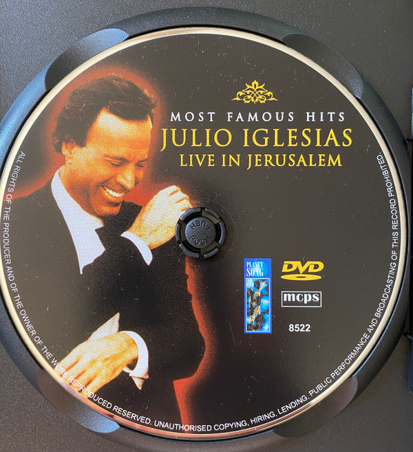 Julio Iglesias : Live in Jerusalem (DVD-V, Multichannel, PAL, Dol)