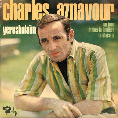 Charles Aznavour : Yerushalaïm (7", EP)