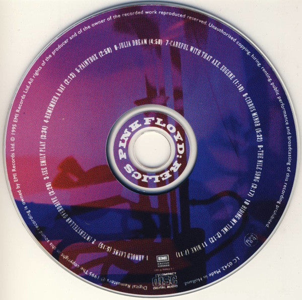 Pink Floyd : Relics (CD, Comp, RE, RM)