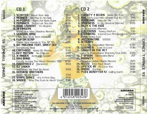 Various : Dance Trance 95 (2xCD, Comp)