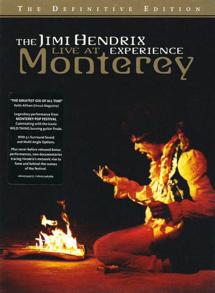 The Jimi Hendrix Experience : Live At Monterey (DVD-V, Album, Multichannel, NTSC, Dig)