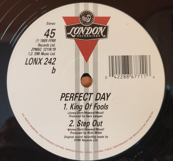 Perfect Day : King Of Fools (12")