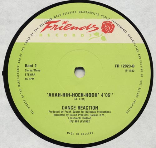 Dance Reaction : Shanks Mare Honey (12")