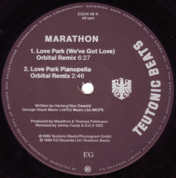 Marathon : Love Park (12")