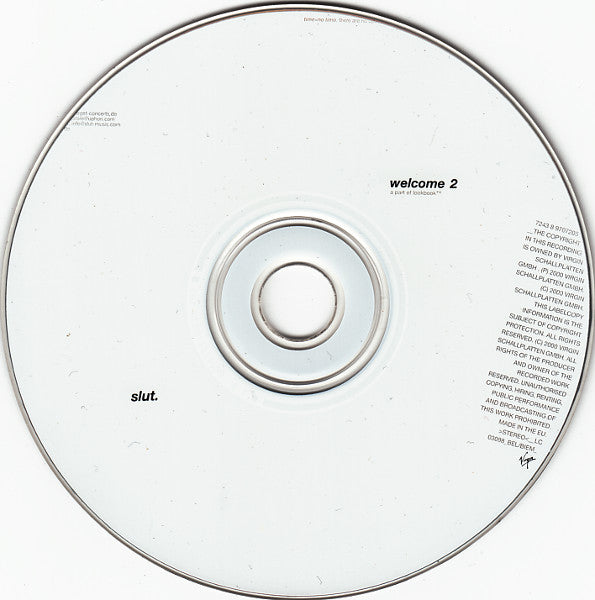 Slut : Welcome 2 (CD, Maxi, Enh)