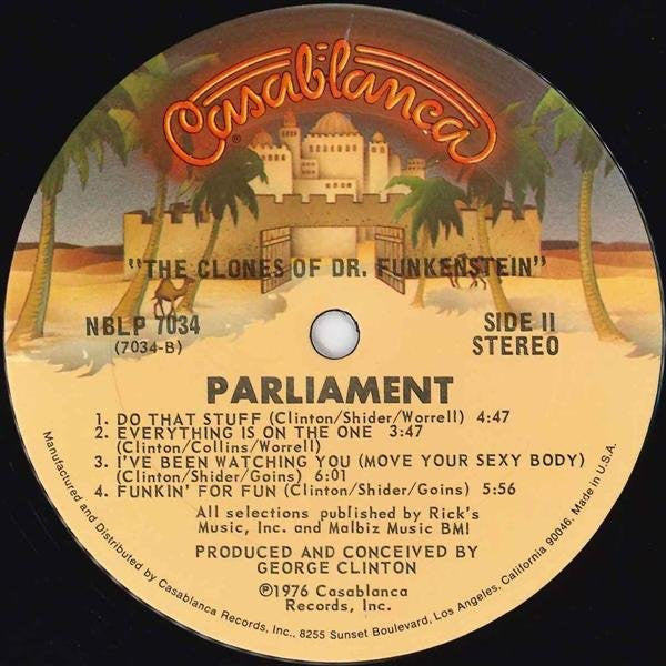 Parliament : The Clones Of Dr. Funkenstein (LP, Album, San)