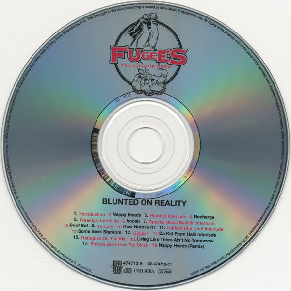 Fugees : Blunted On Reality (CD, Album, RE)