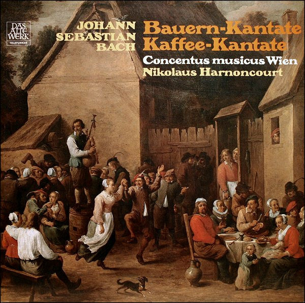 Johann Sebastian Bach - Concentus Musicus Wien, Nikolaus Harnoncourt : Bauern-Kantate · Kaffee-Kantate (LP, RE, Gat)