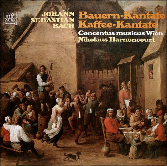 Johann Sebastian Bach - Concentus Musicus Wien, Nikolaus Harnoncourt : Bauern-Kantate · Kaffee-Kantate (LP, RE, Gat)
