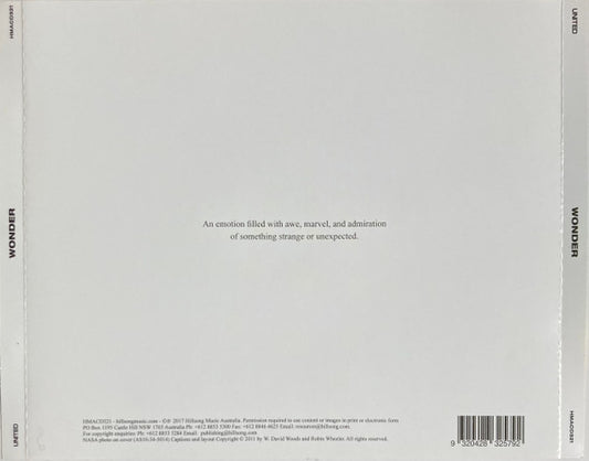 Hillsong United : Wonder (CD, Album)