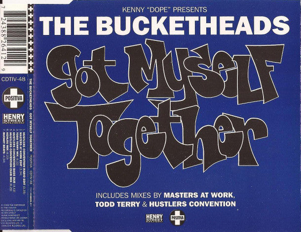 Kenny "Dope" Gonzalez Presents The Bucketheads : Got Myself Together (CD, Single)