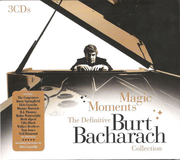 Burt Bacharach : Magic Moments - The Definitive Burt Bacharach Collection (Box + 3xCD, Comp, Gat)