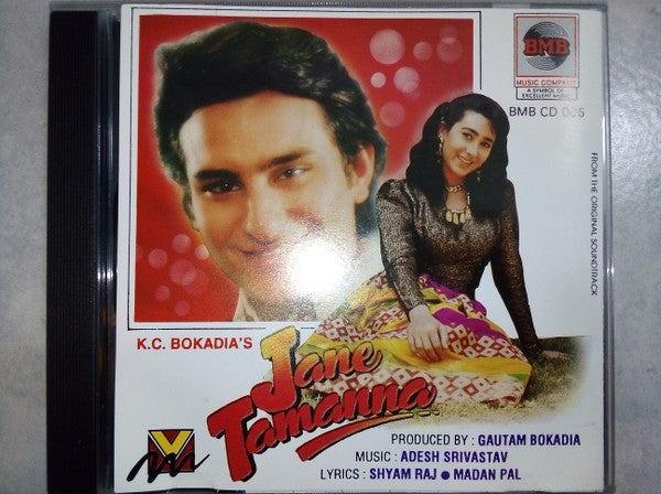 Aadesh Shrivastava, Shyam Raj - Madan Pal : Jane Tamanna (CD)