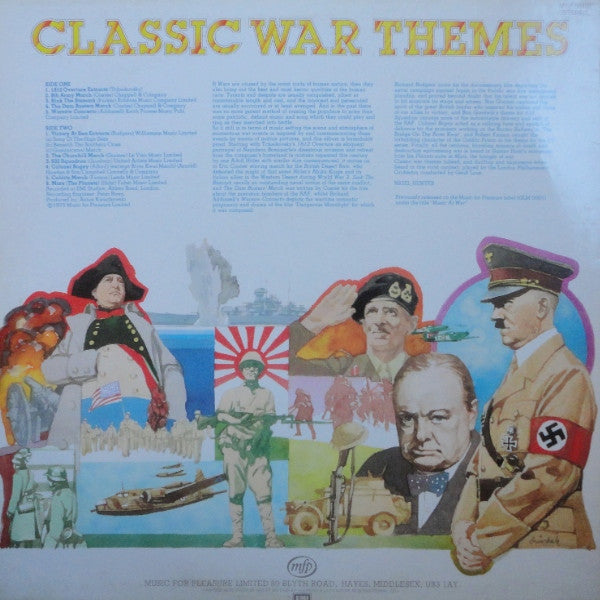 London Philharmonic Orchestra Conducted By Geoff Love : Classic War Themes (LP, RE, RP)
