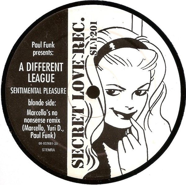 Paul Funk : A Different League (12")