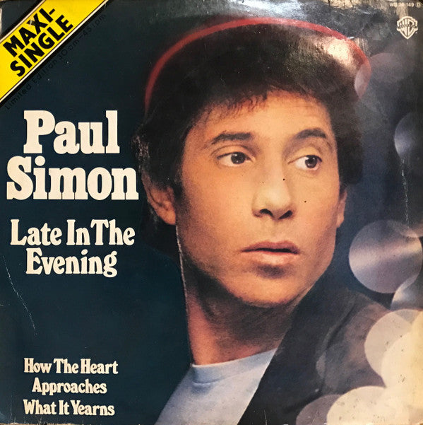 Paul Simon : Late In The Evening / How The Heart Approaches What It Yearns (12", Maxi, Ltd)