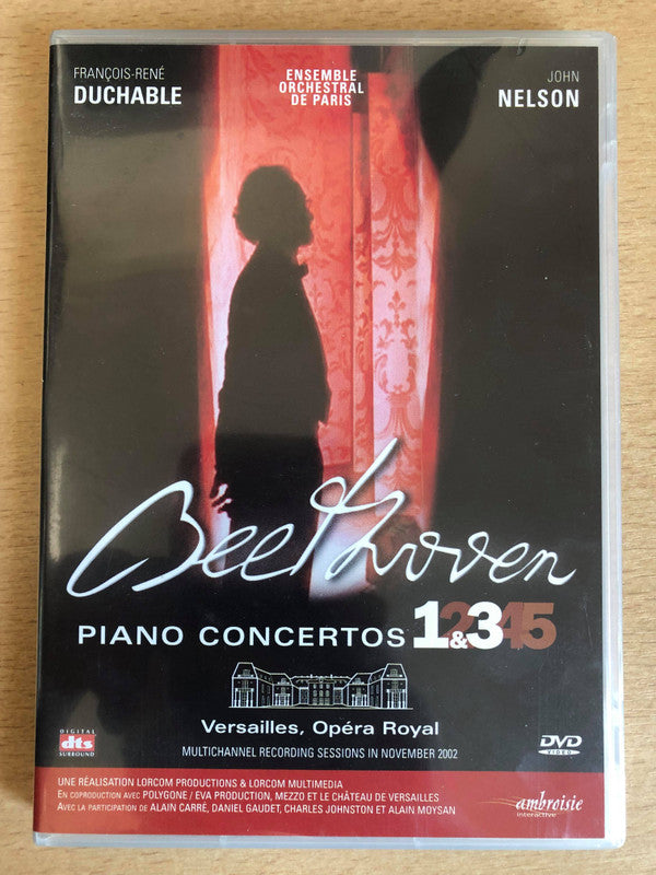 Ludwig van Beethoven - François-René Duchâble, Ensemble Orchestral De Paris / John Nelson (5) : Piano Concertos 1 & 3 (2xDVD)
