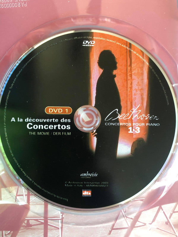 Ludwig van Beethoven - François-René Duchâble, Ensemble Orchestral De Paris / John Nelson (5) : Piano Concertos 1 & 3 (2xDVD)