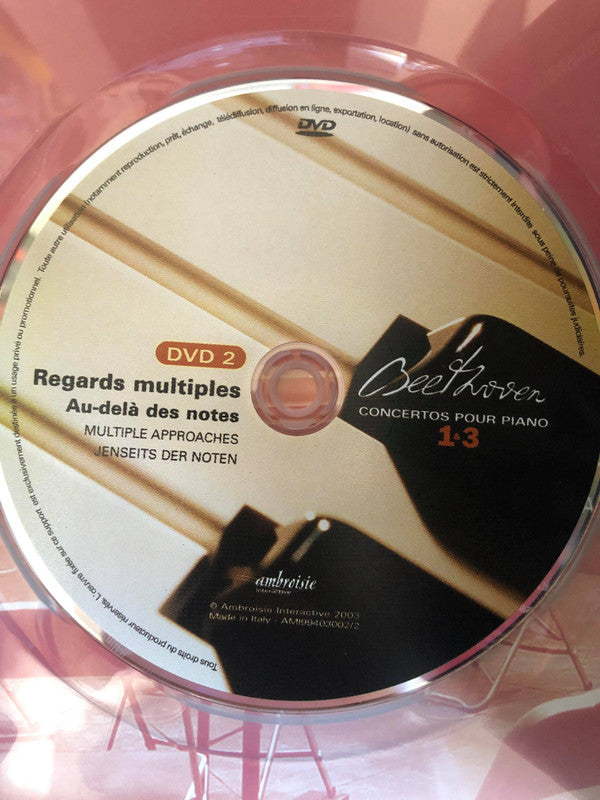 Ludwig van Beethoven - François-René Duchâble, Ensemble Orchestral De Paris / John Nelson (5) : Piano Concertos 1 & 3 (2xDVD)