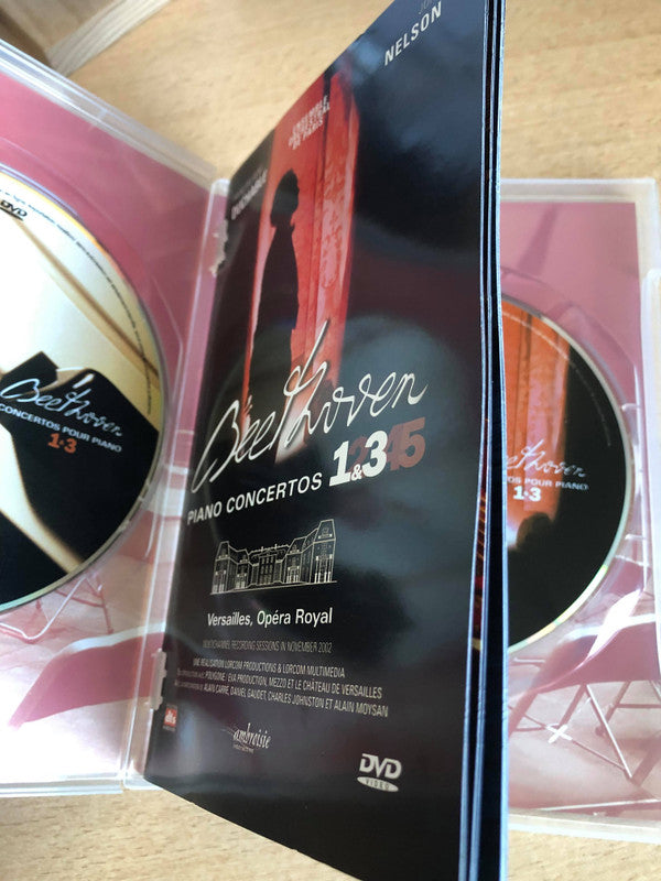 Ludwig van Beethoven - François-René Duchâble, Ensemble Orchestral De Paris / John Nelson (5) : Piano Concertos 1 & 3 (2xDVD)