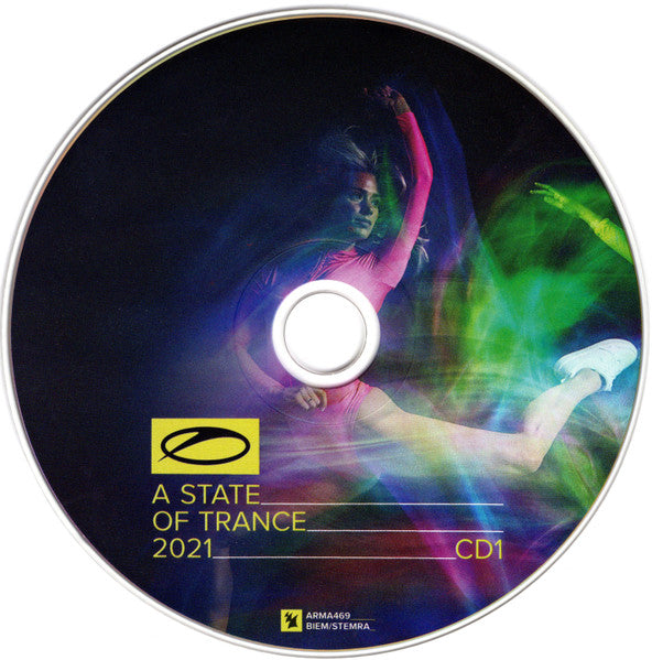 Armin van Buuren : A State Of Trance 2021 (2xCD, Mixed, Sli)