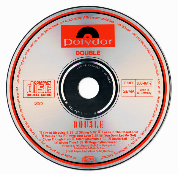 Double : Dou3le (CD, Album)