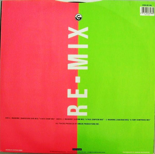 Adeva : Warning! (Re-Mix) (12")
