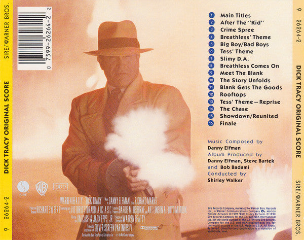 Danny Elfman : Dick Tracy (Original Score) (CD, Album)