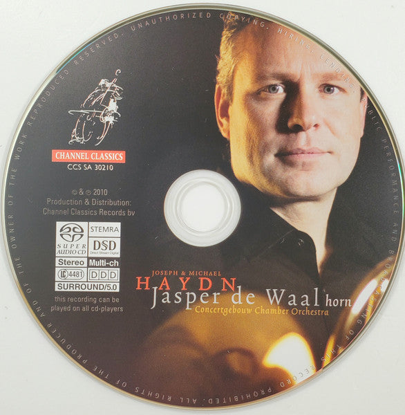 Joseph Haydn, Michael Haydn, Jasper de Waal, Concertgebouw Chamber Orchestra : Haydn (SACD, Multichannel, Album, DSD)