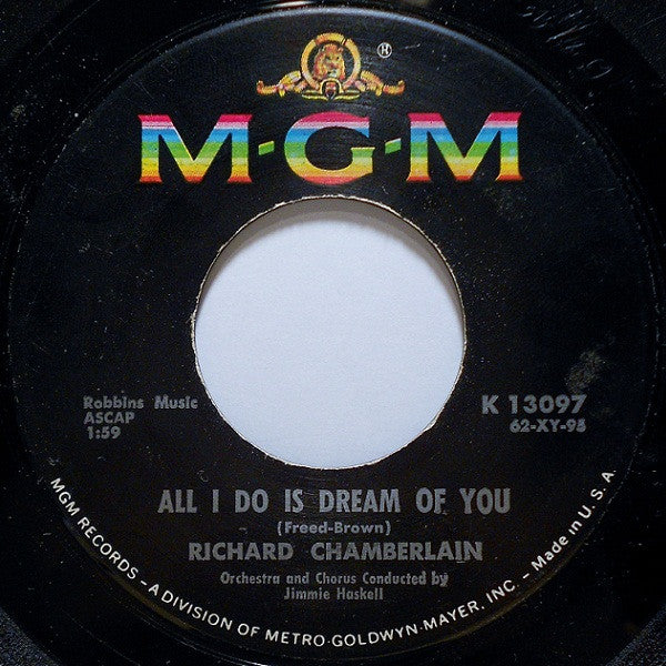 Richard Chamberlain : Love Me Tender (7", Single)