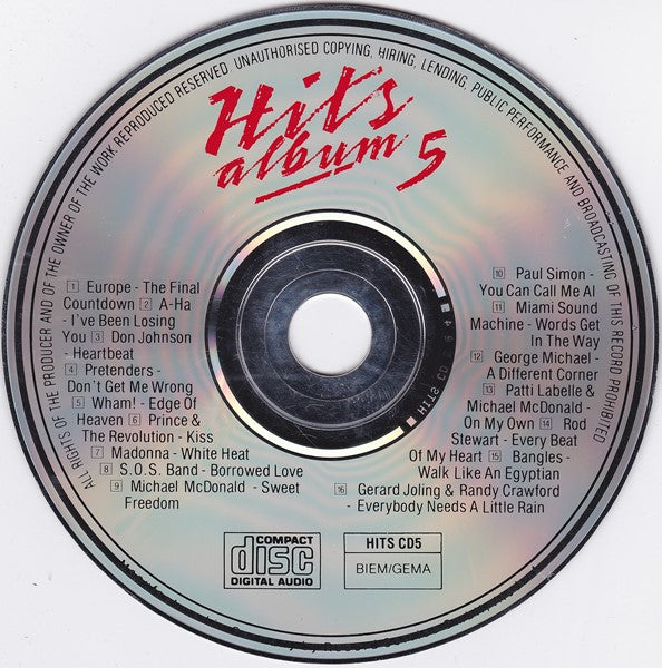 Various : Hits Album 5 (CD, Comp)