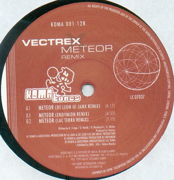 Vectrex : Meteor Remix (12")
