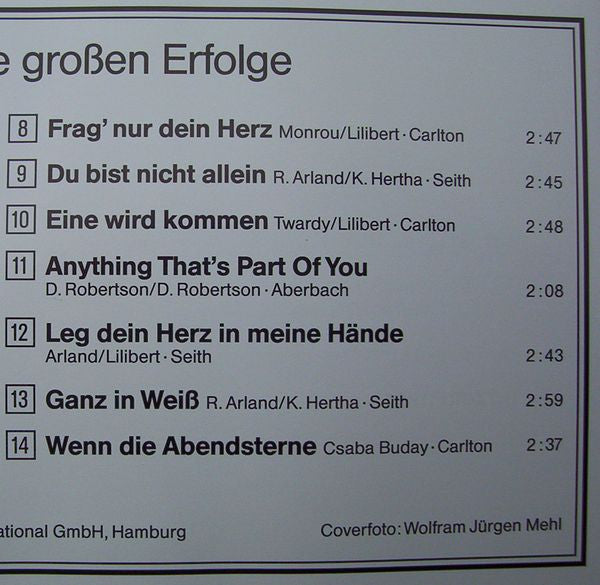 Roy Black : Seine Großen Erfolge (CD, Comp, Yel)