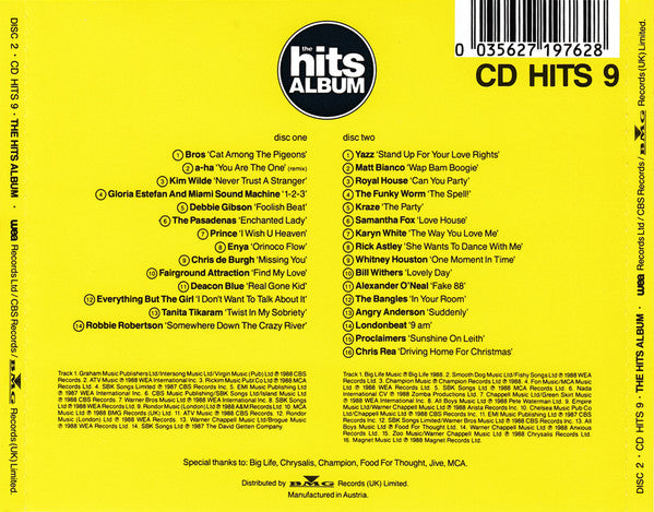 Various : The Hits Album (2xCD, Comp)