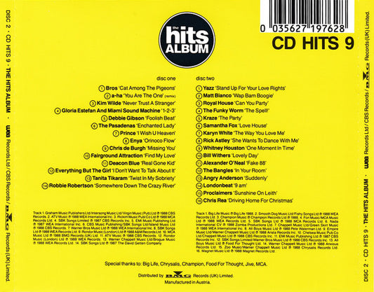 Various : The Hits Album (2xCD, Comp)