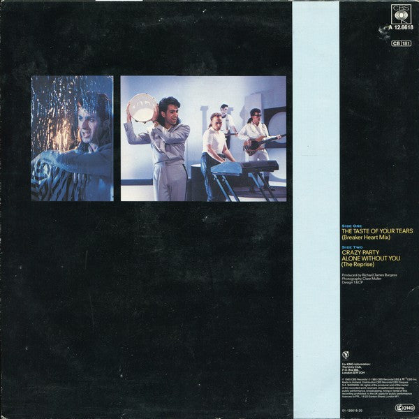 King : The Taste Of Your Tears (12", Maxi)