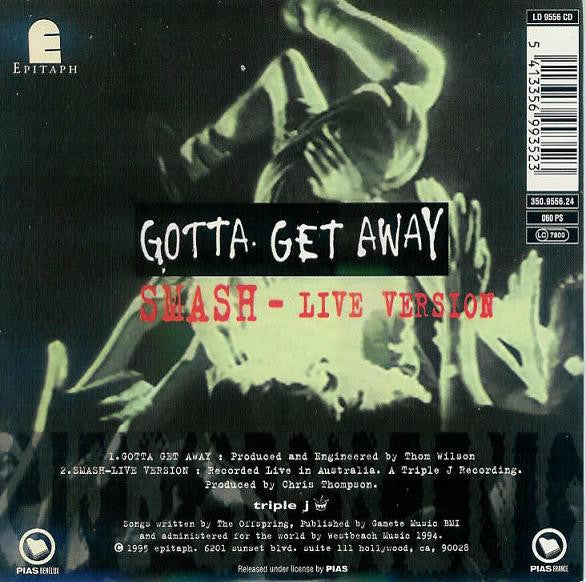 The Offspring : Gotta Get Away (CD, Single, Car)