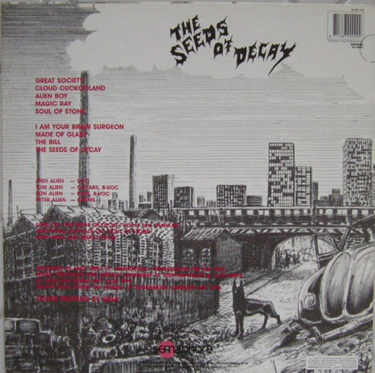 Alien Boys : The Seeds Of Decay (LP, Album)