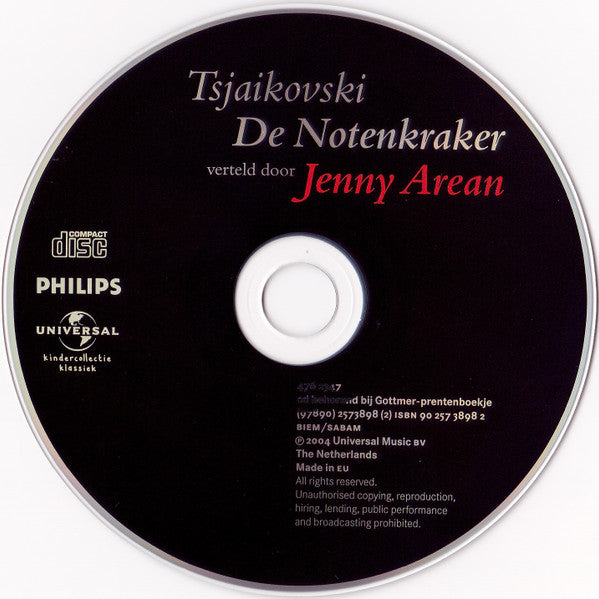 Pyotr Ilyich Tchaikovsky Verteld Door Jenny Arean Geïllustreerd Door Harmen van Straaten Muziek Uitgevoerd Door Het Kirov Orchestra O.L.V. Valery Gergiev : De Notenkraker (CD, Album, RE, Boo)