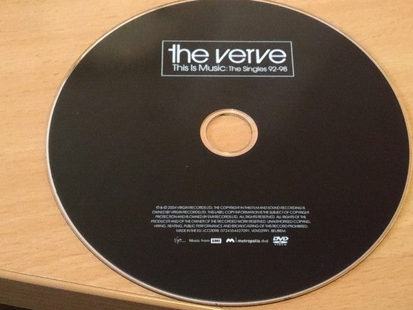 The Verve : This Is Music: The Singles 92-98 (DVD-V, Comp, PAL)