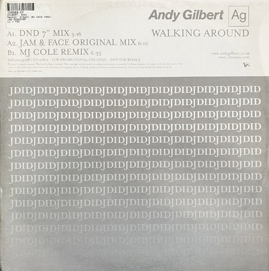 Andy Gilbert : Walking Around (12", Promo)