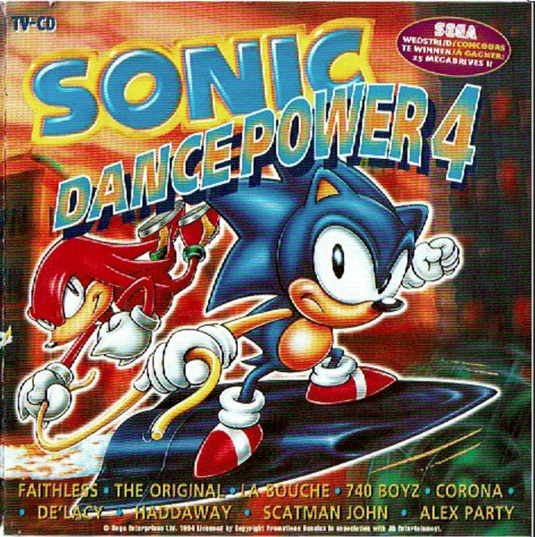 Various : Sonic Dancepower 4 (CD, Comp, P/Mixed)