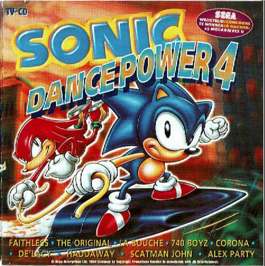 Various : Sonic Dancepower 4 (CD, Comp, P/Mixed)