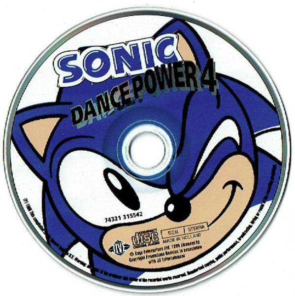 Various : Sonic Dancepower 4 (CD, Comp, P/Mixed)