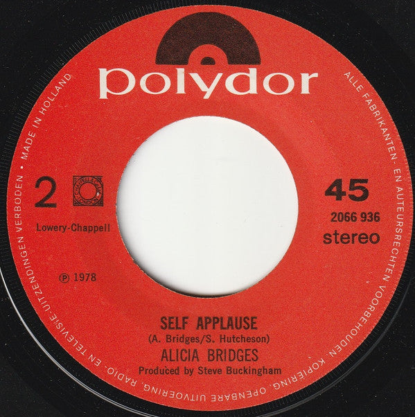 Alicia Bridges : I Love The Nightlife (Disco Round) (7", Single)
