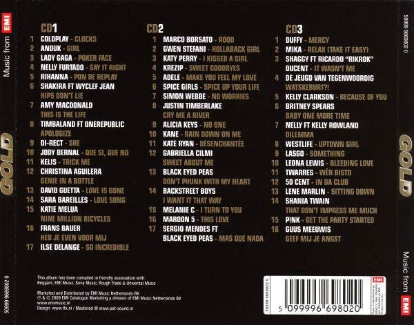 Various : Radio 538 - Hitzone Gold (3xCD, Comp)
