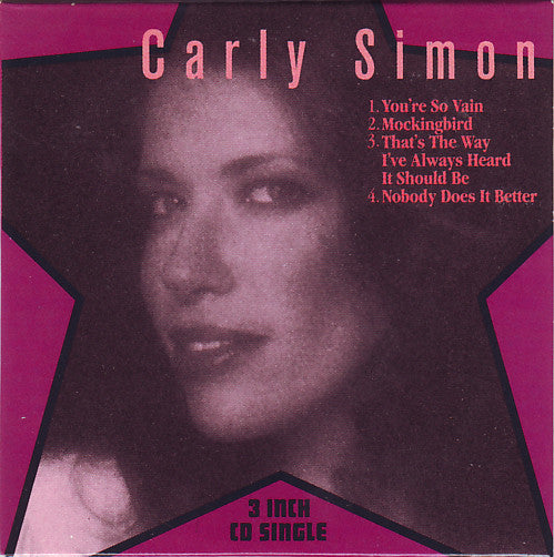 Carly Simon : You're So Vain (CD, Mini, Single)