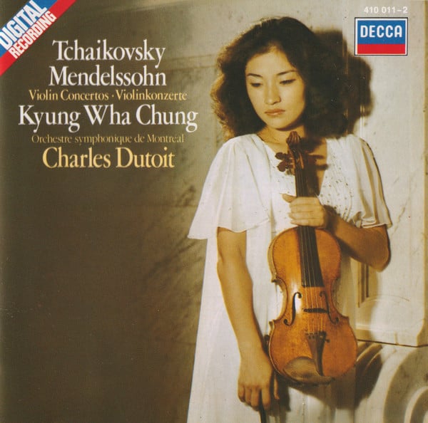Pyotr Ilyich Tchaikovsky / Felix Mendelssohn-Bartholdy - Kyung-Wha Chung, Orchestre symphonique de Montréal, Charles Dutoit : Violin Concertos = Violinkonzerte (CD, Album, 3rd)